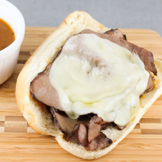 Easy French Dip Sandwich