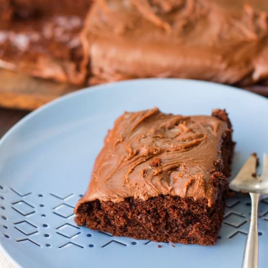 Cocoa Fudge Cake