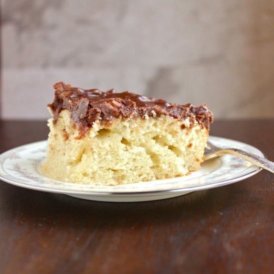 Texas Yellow Sheet Cake