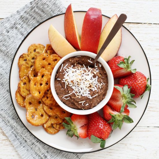 Chocolate Coconut Cookie Dip