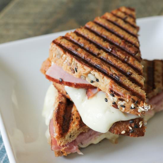 Ham & havarti grilled cheese