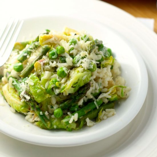 Easy Spring Green Risotto