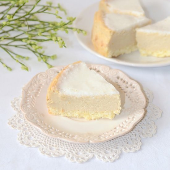 Vegan Coconut Cheesecake