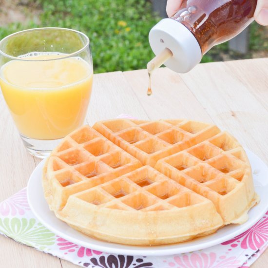 Homemade Belgian Waffle Mix