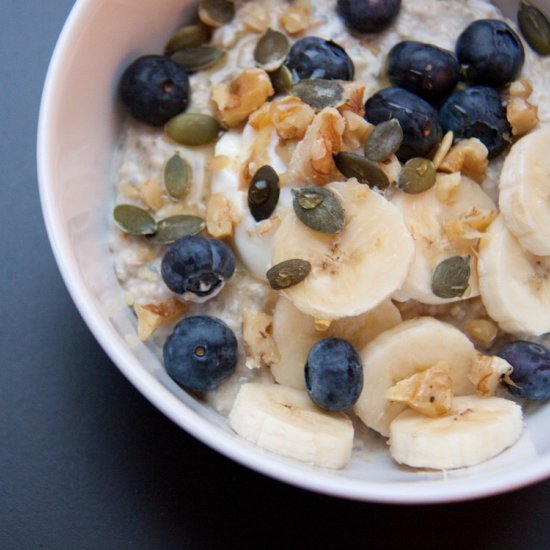 Banana Bircher Muesli