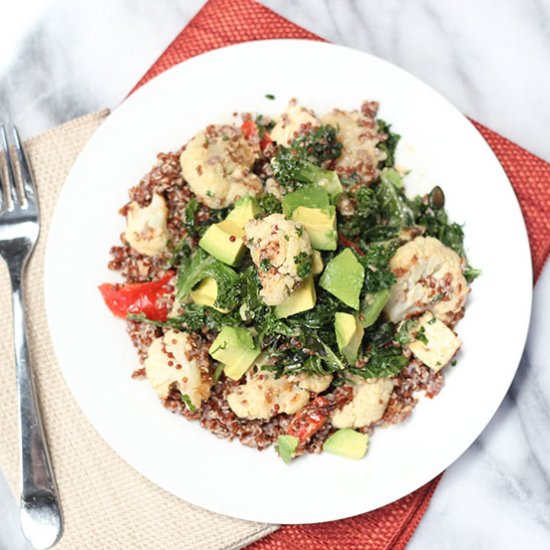 Coconut Quinoa & Roasted Vegetables