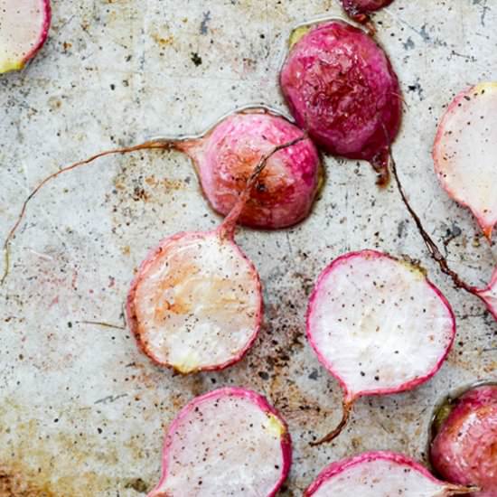 Roasted Radishes