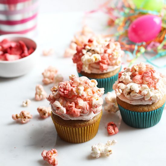 Strawberry Shortcake Cupcakes