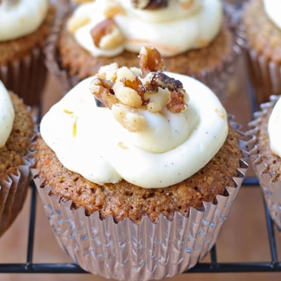 Carrot Cake Cupcakes