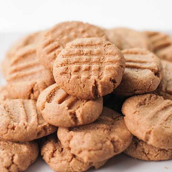 Easy GF Peanut Butter Cookies