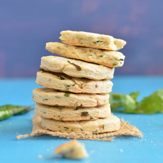 Savory Shortbread Cookies