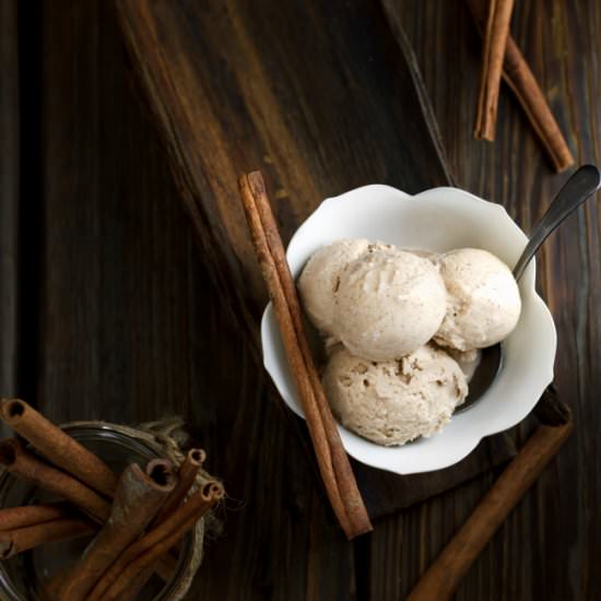 Cinnamon Coconut Milk Ice Cream