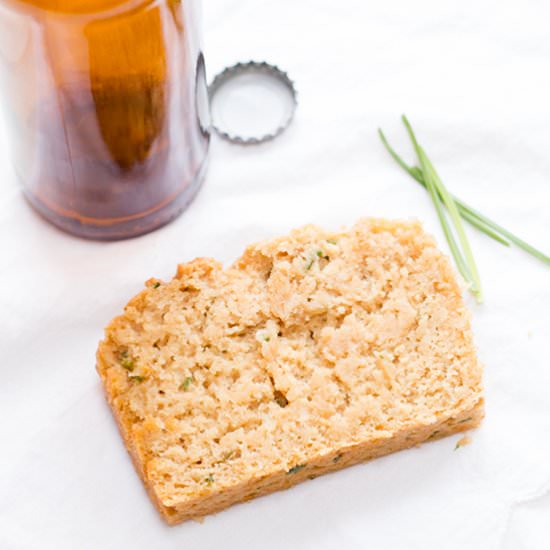 Cheddar Chive Beer Bread