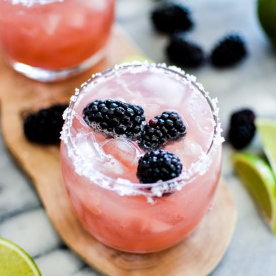 Blackberry Lime Margaritas