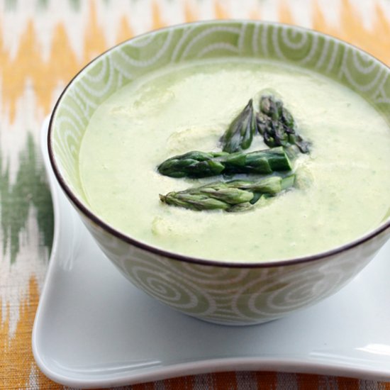 Roasted Asparagus Soup