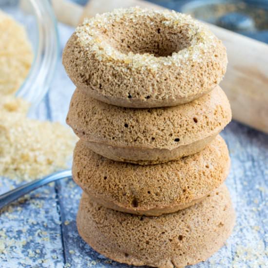 Cinnamon Oven Baked Donuts