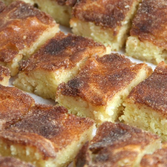 Gooey Cinnamon Squares