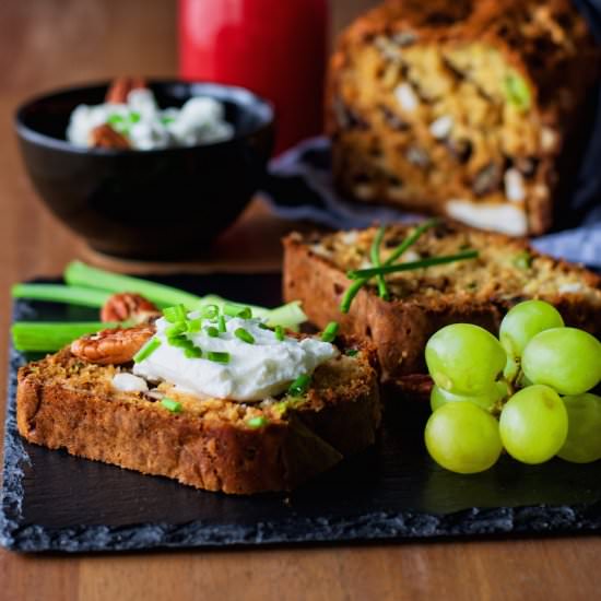 Goat Cheese Bread with Pecans