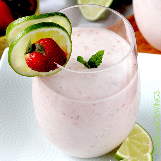 Strawberry Key Lime Smoothie