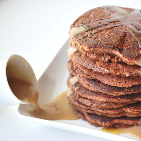 Chocolate Hazelnut Pancakes