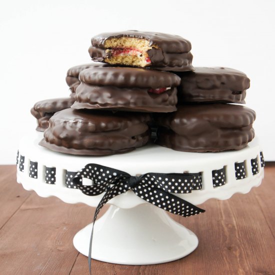 Wagon Wheel Biscuits