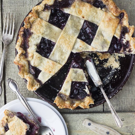 Blueberry Pear Pie