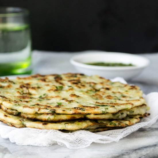 Cucumber Thalipeeth (Pancakes)