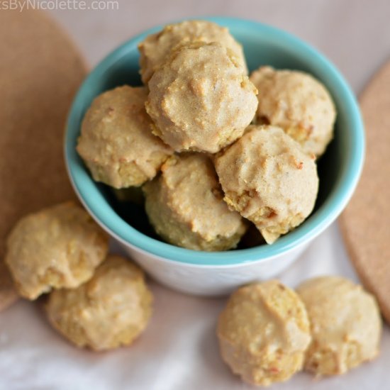 Peanut Butter Protein Cake Bites