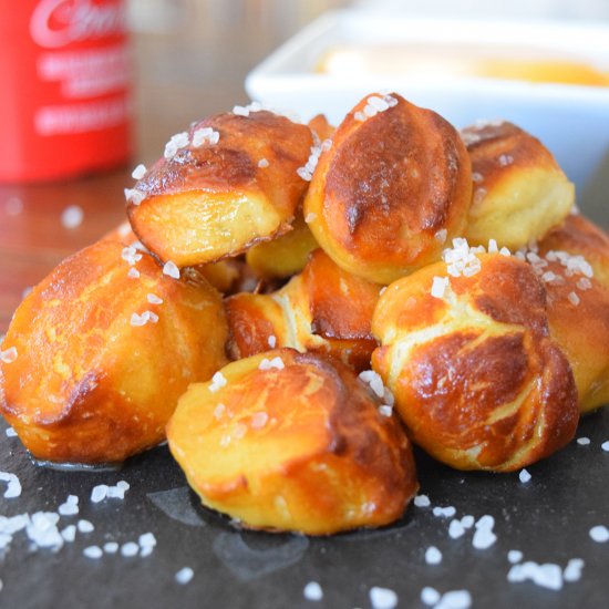 Homemade Pretzel Bites