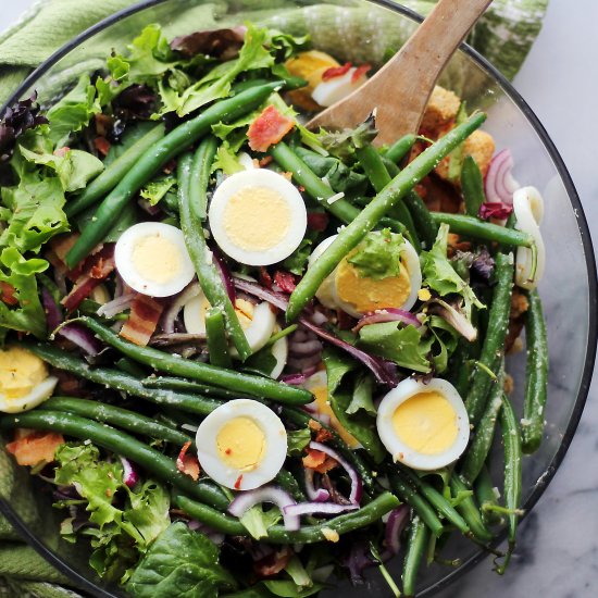 Green Bean and Egg Salad