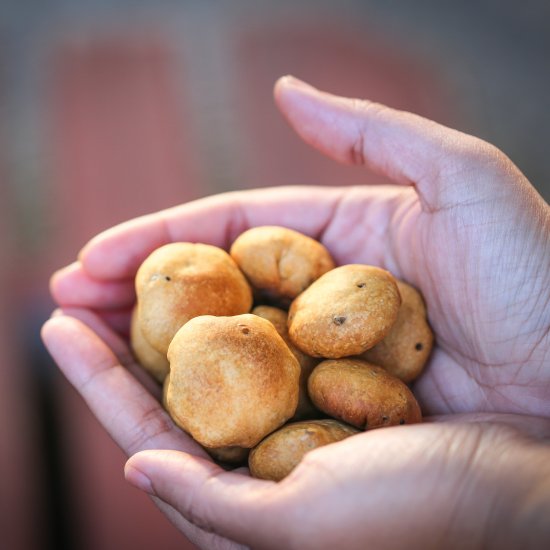 Baked Moong Dal Kachori