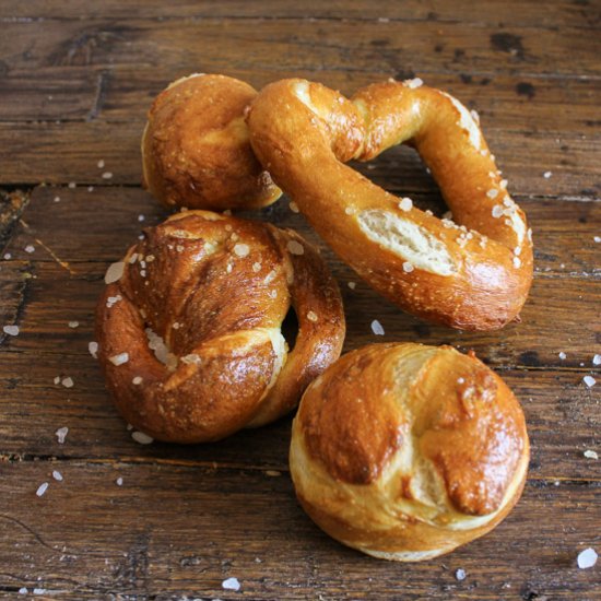 Soft Homemade Pretzels