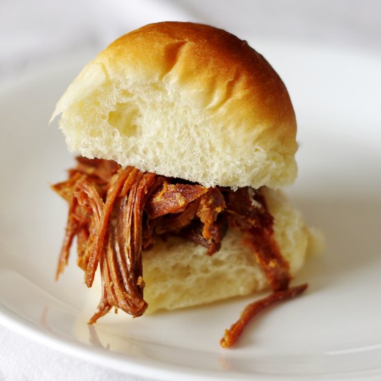 Slow Cooker Pulled Ham