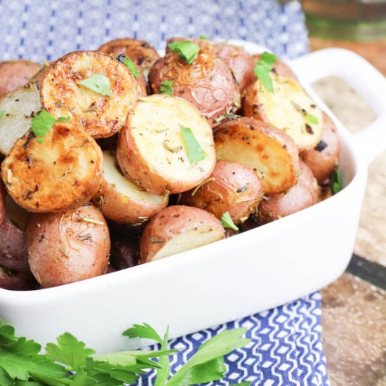 Oven Roasted Baby Red Potatoes