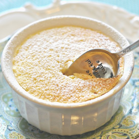 Lemon Custard Soufflé