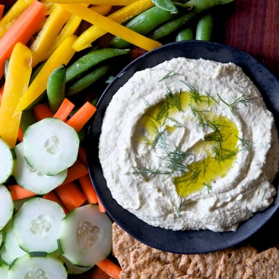 Dill Pickle Hummus