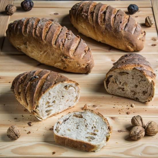 Butter and Walnuts Bread