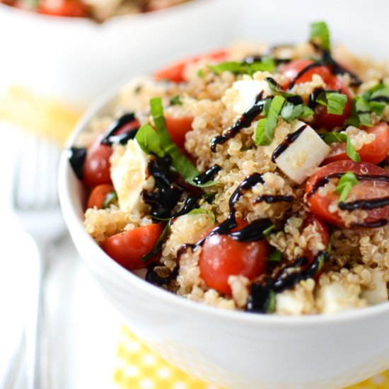 Caprese Quinoa Salad