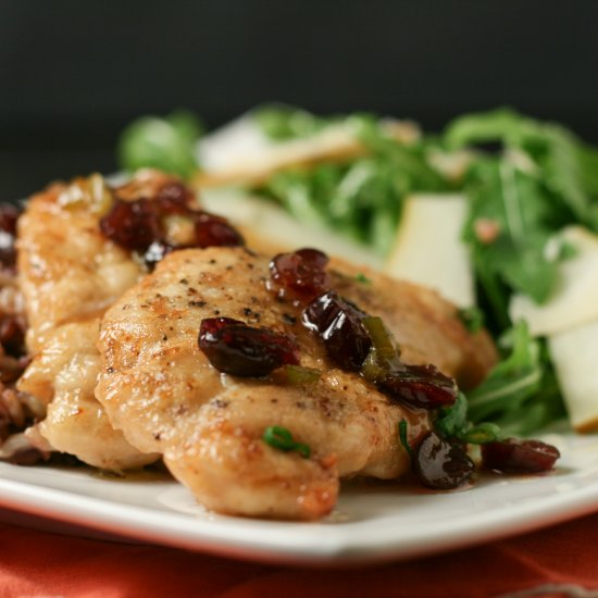 Maple Cranberry Chicken