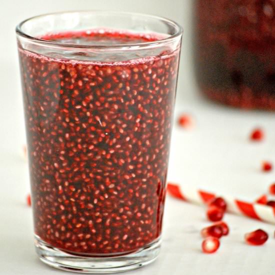 Pomegranate Chia Seed Juice