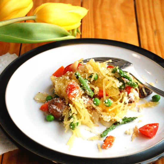 Spaghetti Squash Primavera