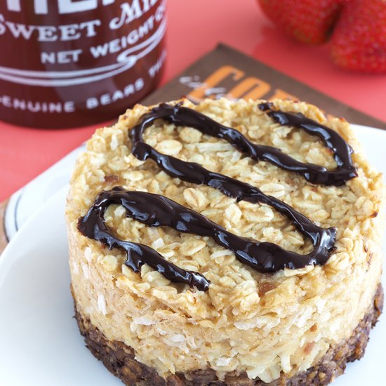 Samoas Baked Oatmeal