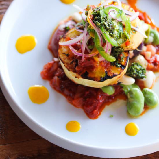 Rocoto BBQ Sweet Potato Steaks