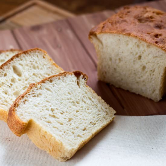 Soft & chewy white bread