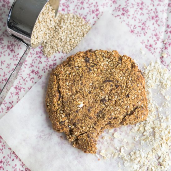 Giant single-serving cookie