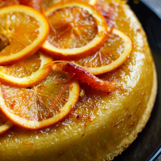 Blood Orange Pound Cake