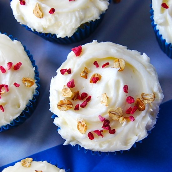 Cranachan Cupcakes