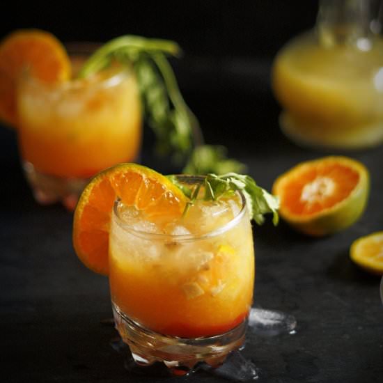 Mango Belvedere Cocktail