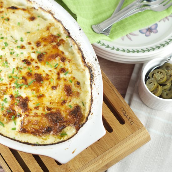 Jalapeno Potatoes Au Gratin