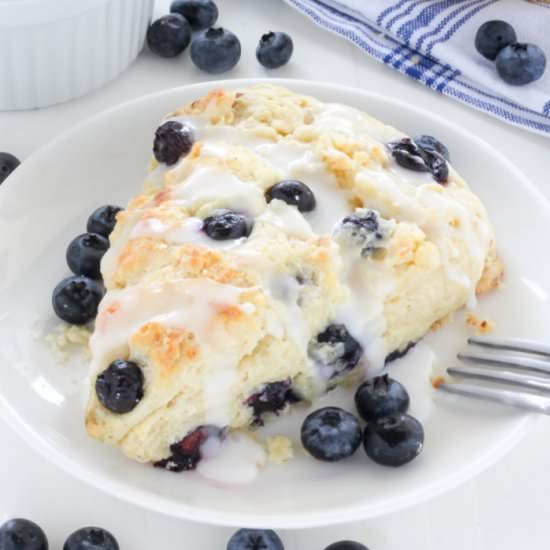 Blueberry Ricotta Scones